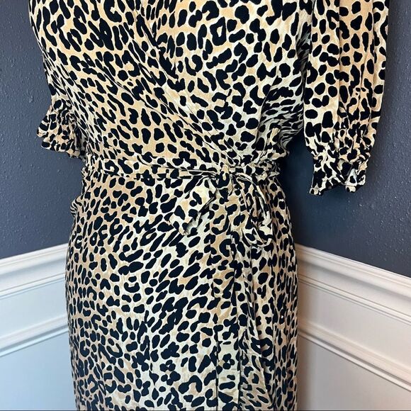 Faithfull The Brand Abbey Midi Wrap Dress - Picture 8 of 14